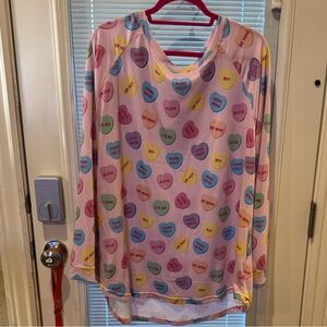 Conversation hearts top